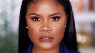 SOFT GLAM MAKEUP TUTORIAL | Makeup for Black Women | Ale Jay