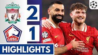 Liverpool vs LOSC Lille (2-1) Extended HIGHLIGHTS || UEFA Champions League 24/25!