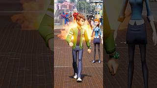 GTA V : BEN 10 KILL AVENGERS PROTEST GWEN KILL AVENGERS #shorts #ben10 #youtubeshorts #trollface