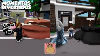 BROOKHAVEN MOMENTOS DIVERTIDOS VESTIDOS DE GIGANTES DEFORMES (ROBLOX)