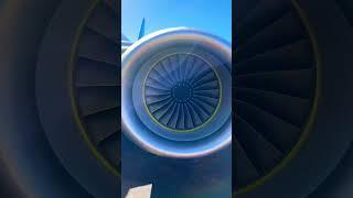 HUGE Jet Engine UP CLOSE! Embraer 190