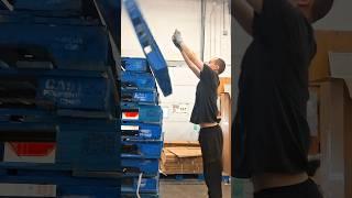 #work Stacking Pallets! (Do not attempt!)