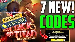 *NEW* CODES️ATTACK ON TITAN REVOLUTION ROBLOX CODES 2024 ATTACK ON TITAN CODES 2024