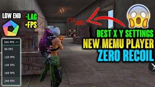 Memu player 9.0.0 NO RECOIL Headshot Settings For Free Fire | Memu Player Free Fire 240 fps Settings