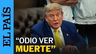 DONALD TRUMP, sobre IRÁN: "Decidiré en el último segundo" | EL PAÍS