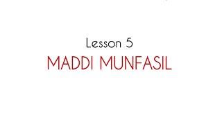 TAJWEED - Lesson 5 - Maddi Munfasil // #tajweed #maddimunfasil #quran #islam #rules #roadtoquran