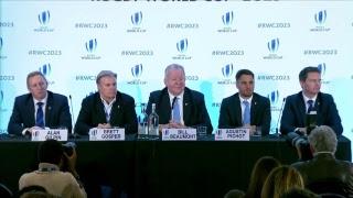 We’re LIVE for the Rugby World Cup 2023 host selection announcement #RWC2023