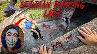 SERBIAN DANCING LADY REAL LIFE ESCAPE 54.0 | Horror Parkour Pov Short | Bubbles 3Run