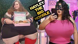 Hayley's fit to fat SSBBW thebignoodle – Reaction to before and after photos.