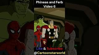 best cartoons | phineas and ferb | Avengers #avengers #india #cartoon #shorts #viral #hindi