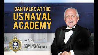 Dan Talks at the US Naval Academy (Annapolis)