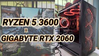 BENCHMARKING RYZEN 5 3600 BUILD x GIGABYTE RTX 2060