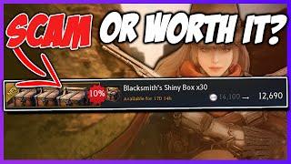 I Bought The New Blacksmith Shiny Boxes in BDO - ARE THEY WORTH IT?