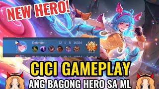 Cici Gameplay | Ang Bagong Hero sa ML (Yoyo Girl)