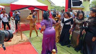 See how Ndeke Ya Muthanga caused laughter during the burial of Baba fortune mwikali with dance