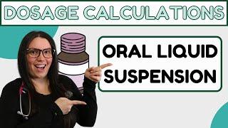 Nursing Dosage Calculations | Oral Liquid Medication Dosage Calculations Made Easy | Nurse Cheung