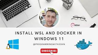 Installing WSL and Docker in Windows 11