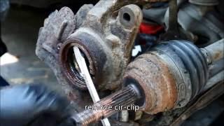 Chevrolet Aveo wheel Bearing replacement
