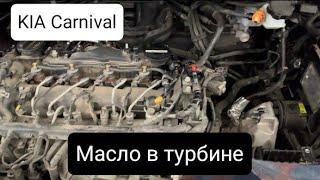 Kia Carnival 18г.в. 2.2D. Масло в турбине и интеркулере. Проблема решена!!! #томичпроавтомобили #kia