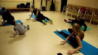 Eugene Martyshov Breakletics class in Fitness-club Maximum, Gubkin city, Russia