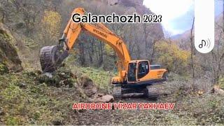 New road to Galanchozh.Новая дорога на Галанчож.