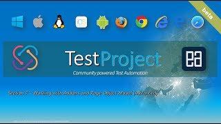 Working and creating custom Addons in TestProject (Advanced)