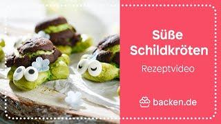 Süße Schildkröten - so einfach gelingt dir das Kleingebäck | Backen.de [KINDERGEBURTSTAG]