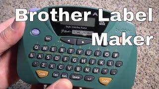 Brother Print Label Maker | PT-65 P-Touch | A Hands on Review