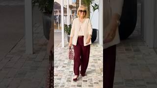 Ageless Elegance: Fashion Inspiration for Women Over 60”️#style #fashiontrends #fashion #ootd
