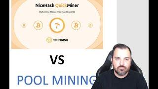 Nicehash vs direct pool mining. My experience.