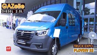 2022 GAZelle NN Van 2.0 TDI 136hp - Interior And Exterior - Truck Expo 2022, Plovdiv