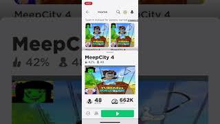 Playing Meepcity 4 [Inspired By GreenBacon]