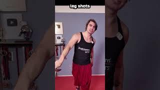 Only NOOBS block Leg Shots! #sword #martialarts #hema