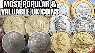 MOST POPULAR & VALUABLE UK COINS