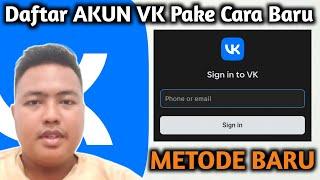 Cara Daftar VK Pake METODE TERBARU