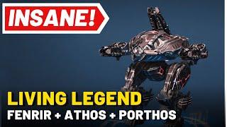 Fenrir with Athos & Porthos - War Robots Gameplay (No Commentary) WR