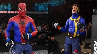 EA Sports UFC 3: Spider-Man vs Cyclops (X-Men)