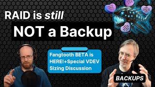 Fangtooth 25.04 BETA is Out, Backup Bonanza, and Special VDEV Sizing | TrueNAS Tech Talk (T3) E015