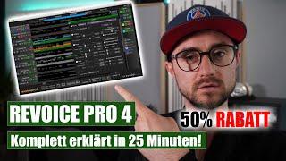 REVOICE PRO 4 komplett erklärt in 25 Minuten! Besser als Melodyne?