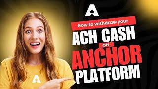 WITHDRAW YOUR ACH CASH EASILY ON ANCHOR #Howtowithdraw #anchornonreferral #amchorupdate