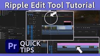 How to Use the Ripple Edit Tool | Premiere Pro Tutorial with Mango Street | Quick Tips | Adobe Video