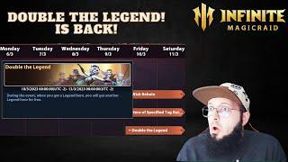 Double the Legend returns! Infinite Magicraid