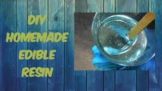 How to make edible resin/ DIY homemade edible resin/ DIY crafts with Sakshi