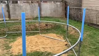 How to install a 16Ft Triple Tree Trampoline