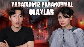 SİZLERDEN GELEN PARANORMAL OLAYLARI OKUDUK W/@Merbemio