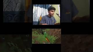 A lucky day in mincraft without luck #gaming #comedy #minecraft #viralvideo #funnymoments #funny