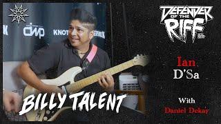 "𝙋𝙚𝙤𝙥𝙡𝙚 𝙙𝙤𝙣'𝙩 𝙚𝙭𝙥𝙚𝙘𝙩 𝙢𝙚 𝙩𝙤 𝙥𝙡𝙖𝙮 𝙩𝙝𝙞𝙨" - Ian D'Sa (BILLY TALENT) on Defender Of The Riff