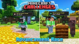 Advancement Race With @GMKGAMER  | Minecraft Challenges | Raju Gaming