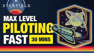 How To Level Up Piloting Skill FAST in Starfield: And Get C Class Ships Early!