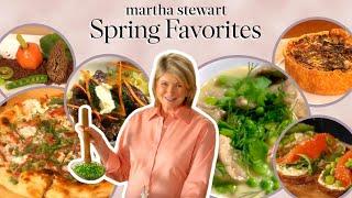 8 Martha Stewart's Spring Favorite Recipes